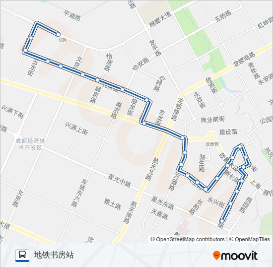 公交880路的线路图