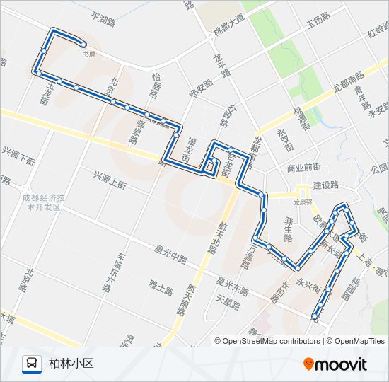 公交880路的线路图