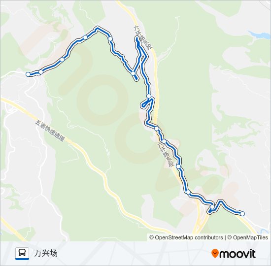 884路 bus Line Map