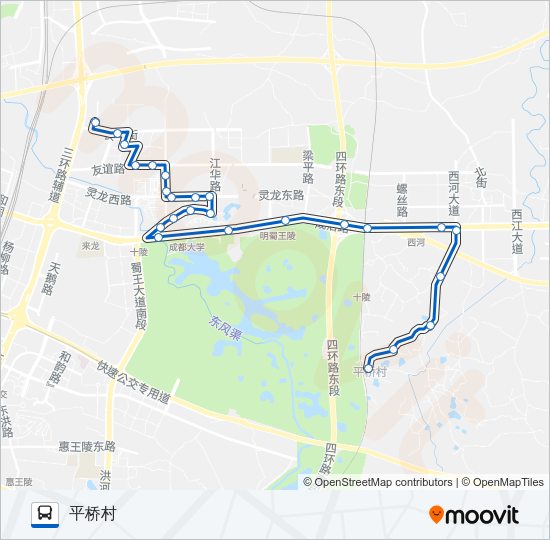 公交887路的线路图