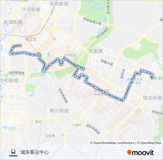 899路 bus Line Map