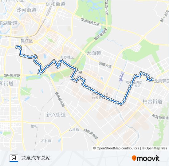 899路 bus Line Map