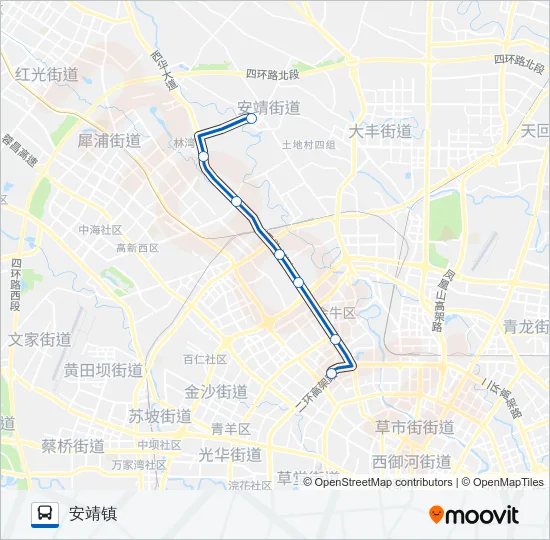 公交G23路的线路图