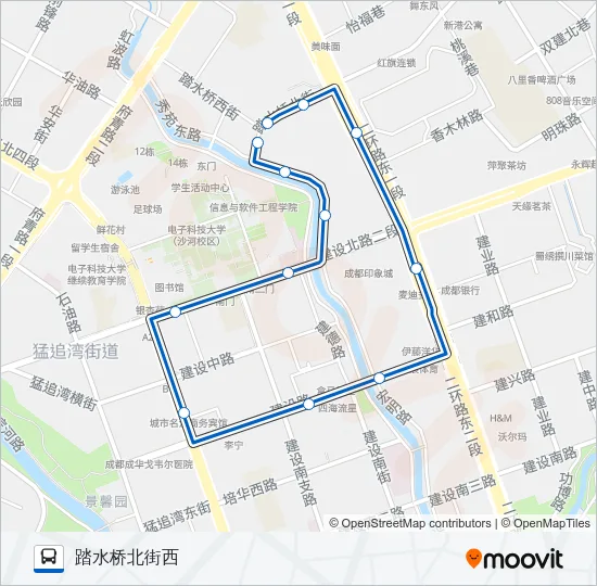 1010路 Bus Line Map