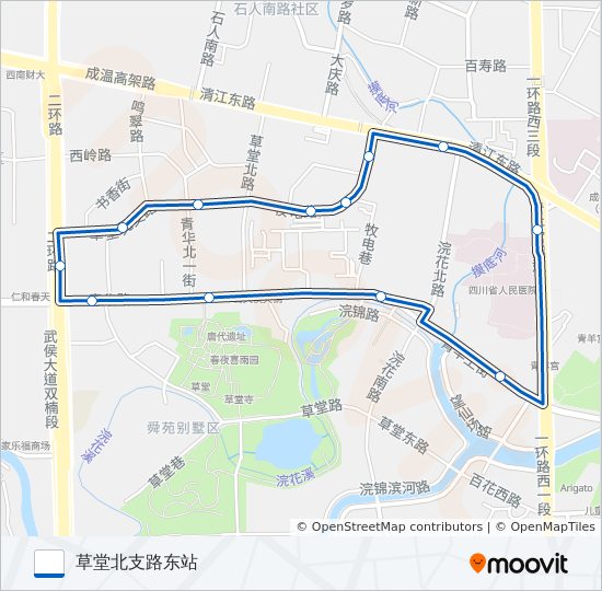 1031路 bus Line Map