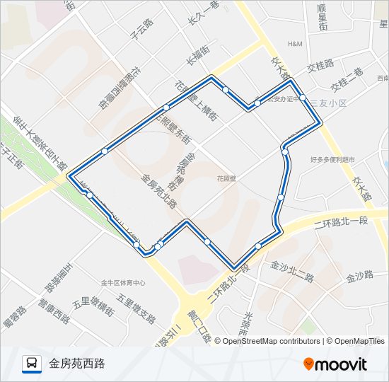 1080路 bus Line Map
