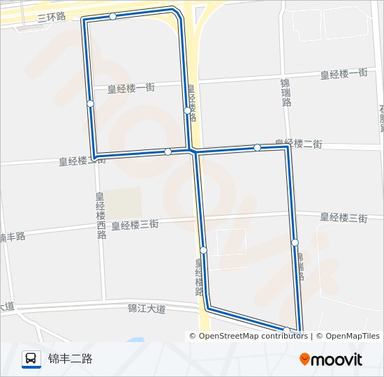 1084路 bus Line Map