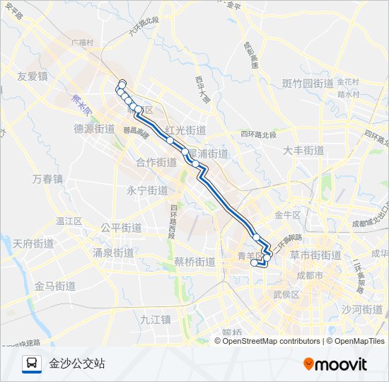 305A路 bus Line Map