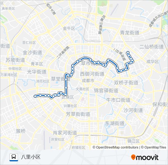 42路空调 bus Line Map