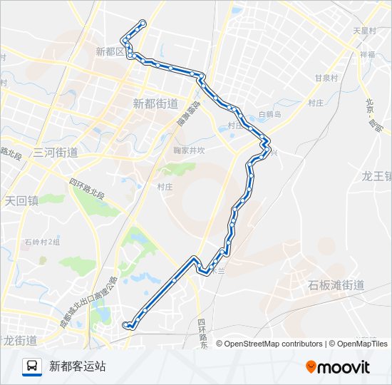 662B路 bus Line Map