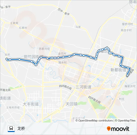 671B路 Bus Line Map