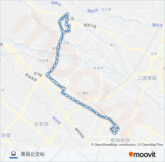709A路 Bus Line Map
