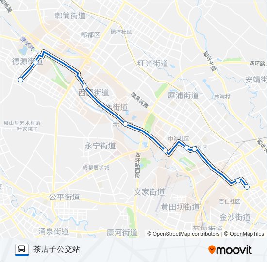 716A路 bus Line Map