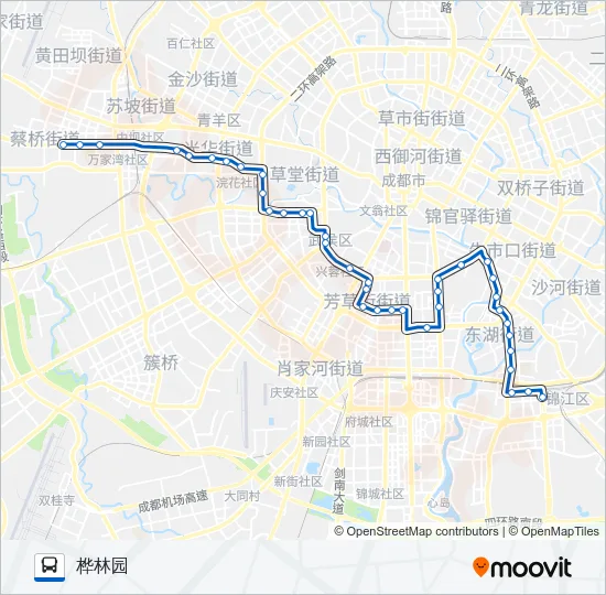 77路空调 Bus Line Map