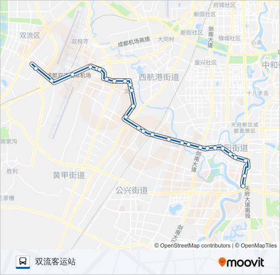 825B路 bus Line Map