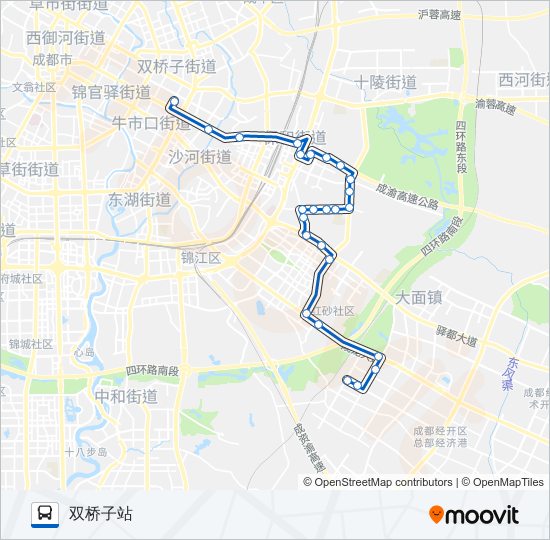 855A路 bus Line Map