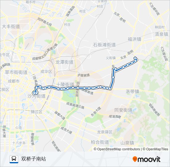 858A路 bus Line Map
