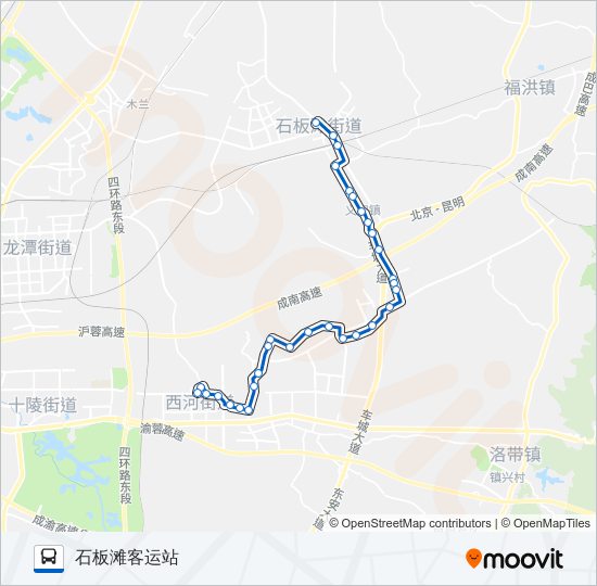 L001路 bus Line Map