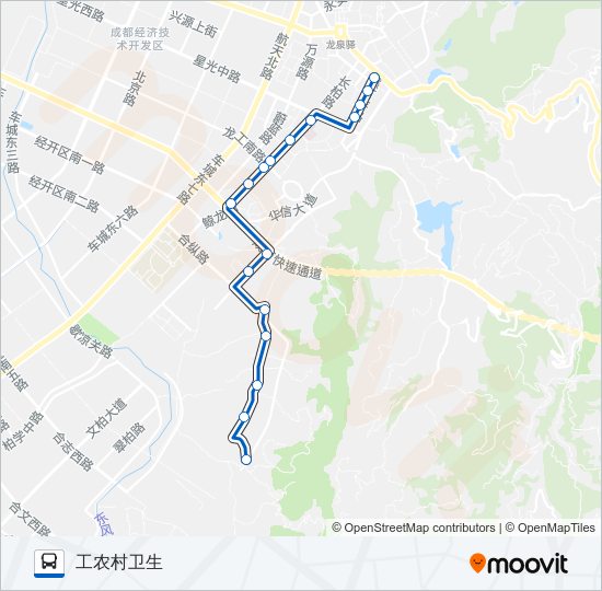 L004路 bus Line Map