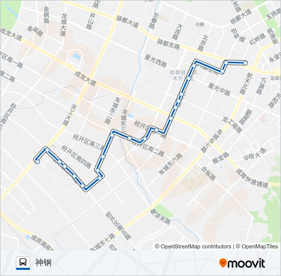 L010路 bus Line Map