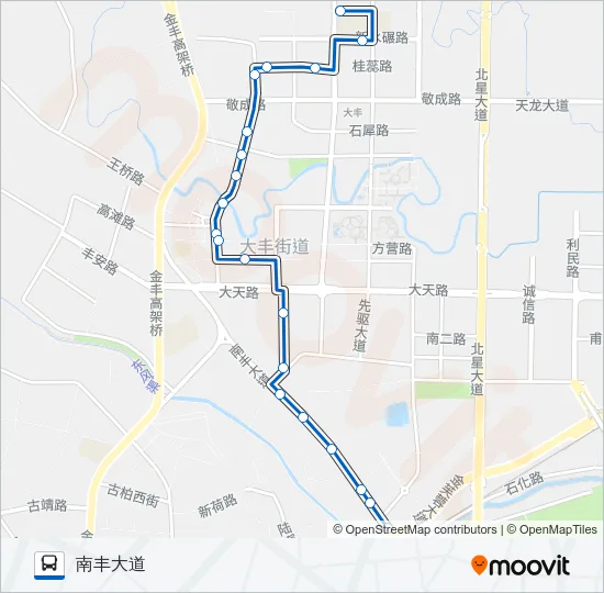 新都D4路 Bus Line Map