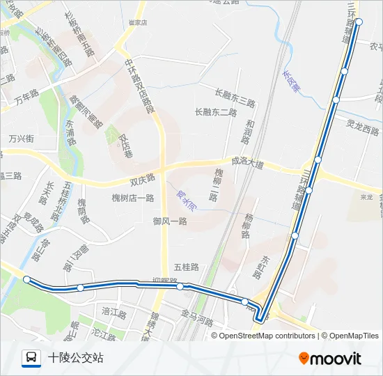 122路空调 Bus Line Map
