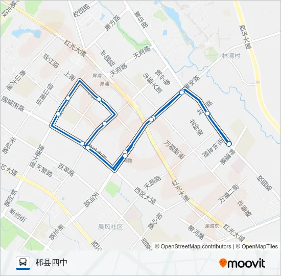 729路环线 Bus Line Map