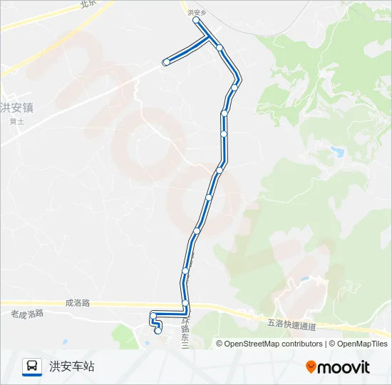 850路区间 Bus Line Map