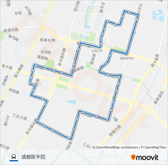 K4B路环线 Bus Line Map