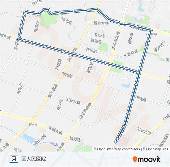 新都11A路 bus Line Map