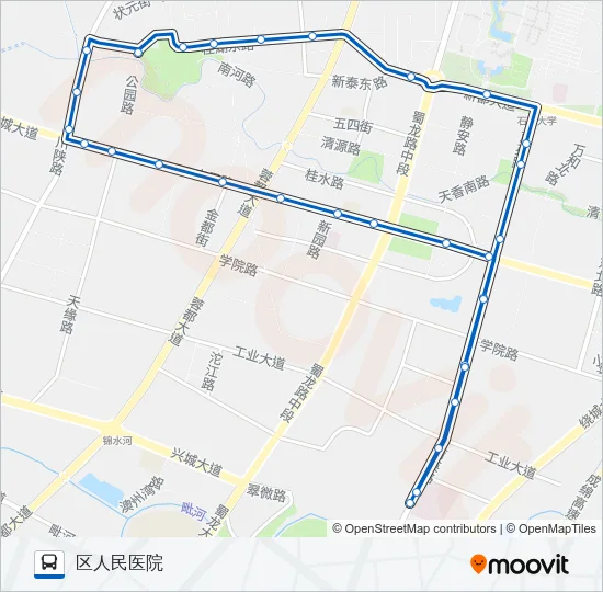 新都11A路 Bus Line Map