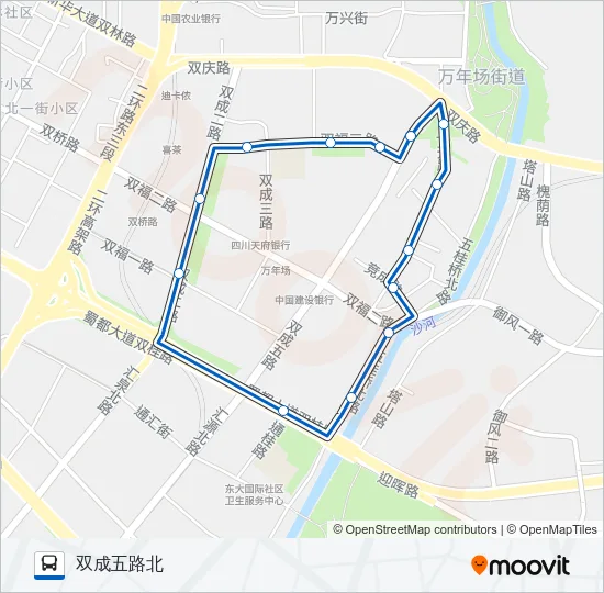 1026路环线 Bus Line Map