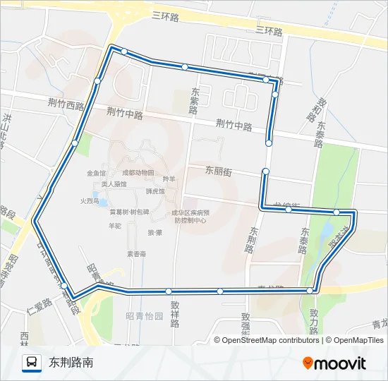 1035路环线 Bus Line Map
