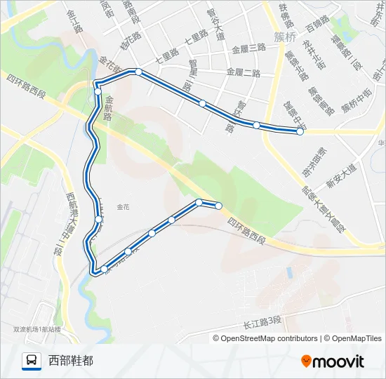 151A路环线 Bus Line Map