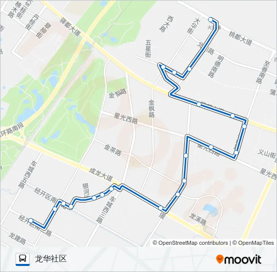 L002路区间 Bus Line Map