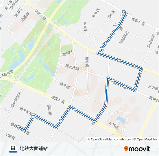 L002路区间 Bus Line Map