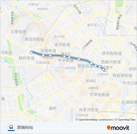 905路妇女儿童专线 bus Line Map