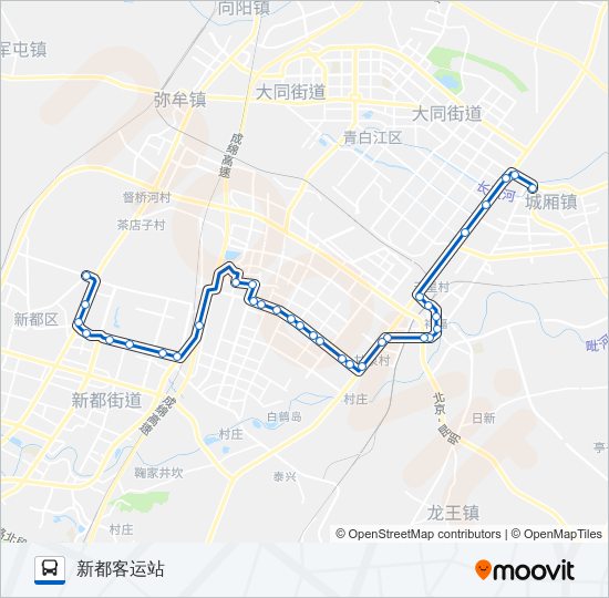 679路(工业东区线) bus Line Map