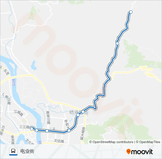 金堂县9路 Bus Line Map