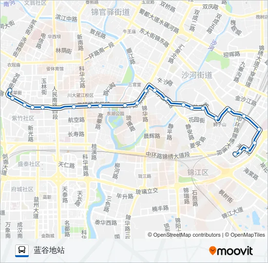 79路 Bus Line Map