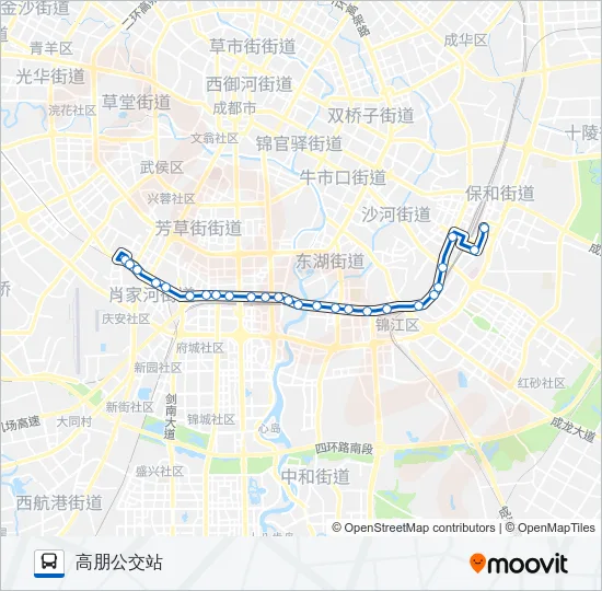 公交147路的线路图