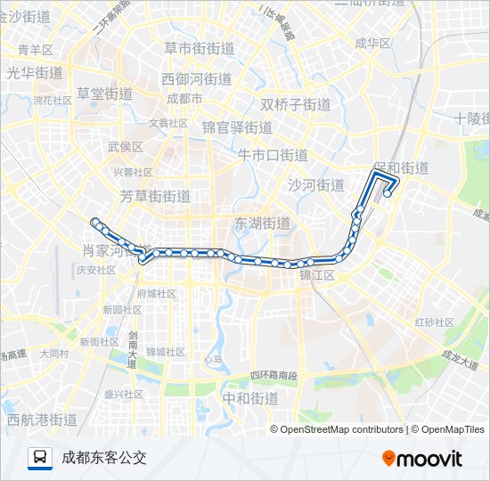 公交147路的线路图