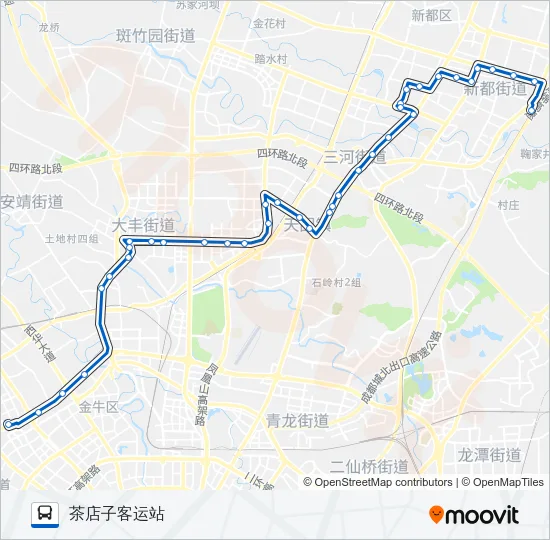 653路 Bus Line Map