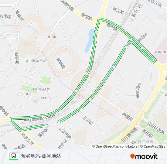 1065路社区巴士 bus Line Map