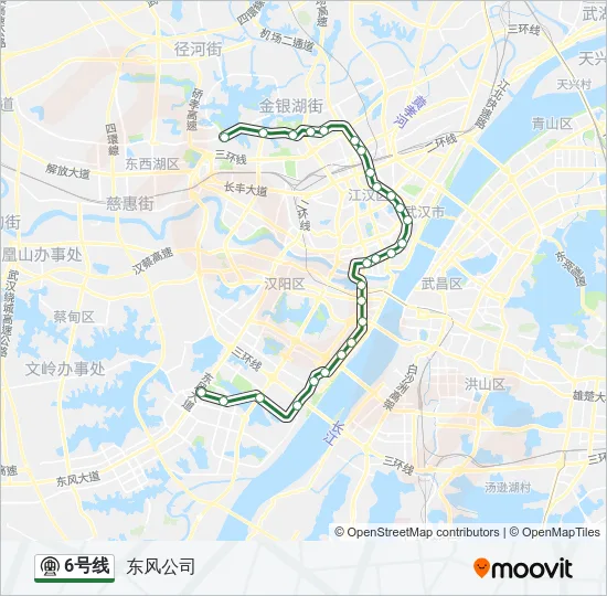 6号线 Metro Line Map