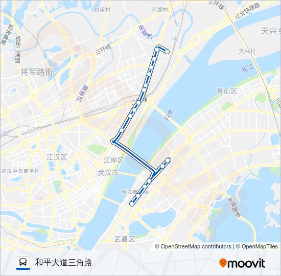 公交3路的线路图