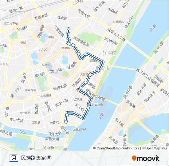 7路 Bus Line Map