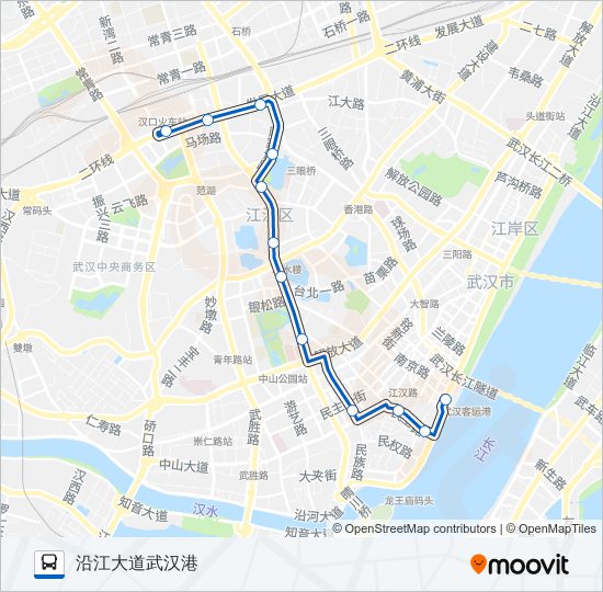 公交9路的线路图