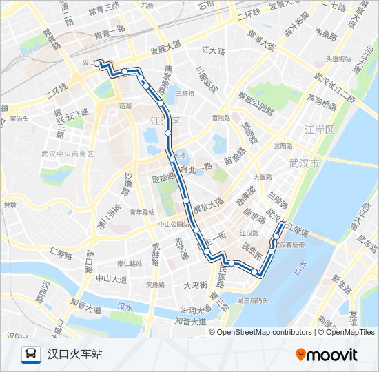 公交9路的线路图