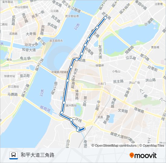 公交11路的线路图